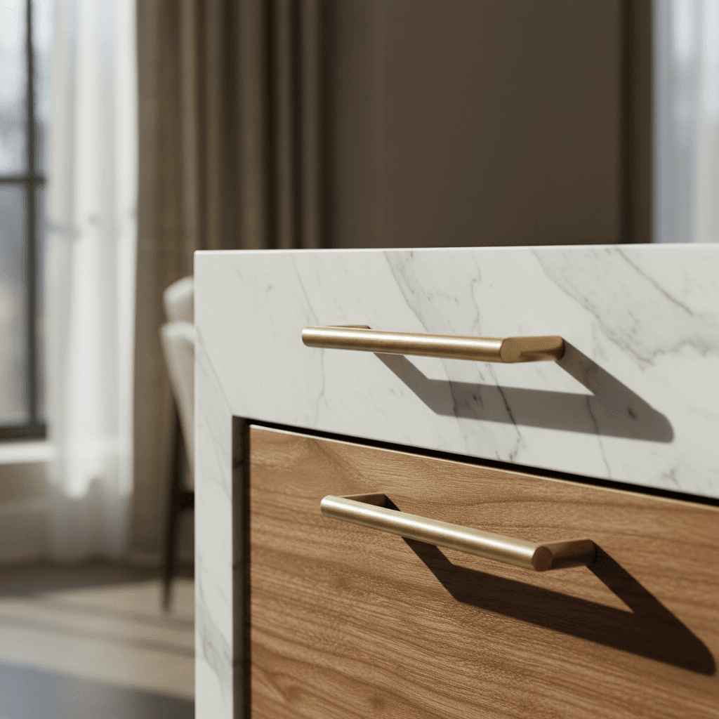 Custom home interior showcasing attention to craftsmanship and design finishes